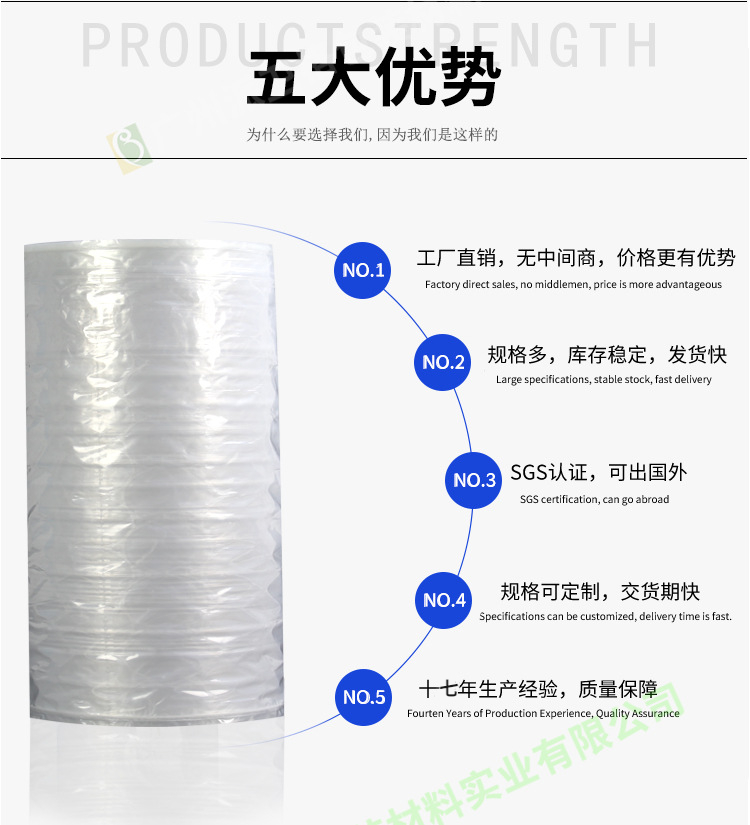 氣柱膜 充氣填充材料 緩沖包裝